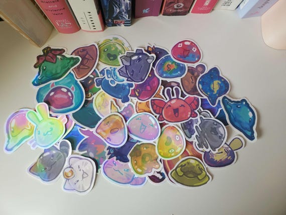 Slime Rancher Slimes / Holographic Stickers