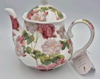 Kent Pottery Collection floral teapot In Full  Bloom Gorgeous Brand New Boho
