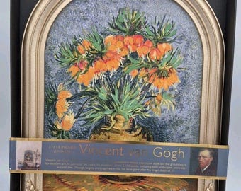 Tik Tok Sensation Vincent Van Gogh  11x14   Floral Brand New Print