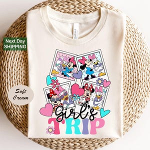 Disney Girls Trip Shirt Retro Besties Shirt Magical Balloon Shirt Mouse Group Shirt Best Friends Shirt Disney Gifts for Friends