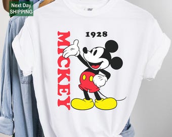 Retro mickey mouse shirt, vintage mickey shirt, disney vacation shirt, disneyland mickey shirt, magic kingdom shirt, classic mickey tee