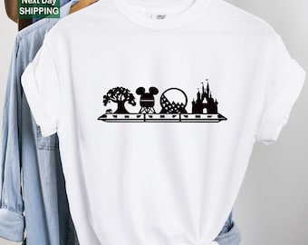 Disney Parks Disney Shirt, Disney Family Vacation T-shirt, Disney Mickey Minnie Tee, Disneyland Shirt, Magic Kingdom Shirt, Epcot Tee