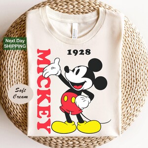 Retro mickey mouse shirt, vintage mickey shirt, disney vacation shirt, disneyland mickey shirt, magic kingdom shirt, classic mickey tee image 3