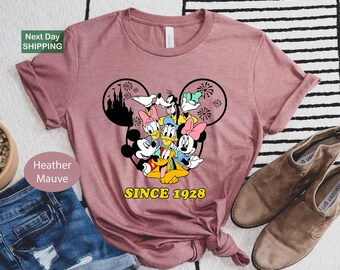 Retro Mickey Mouse, Mickey And Friends Shirt, Disney Vacation Shirt, Magic Kingdom Shirts, Classic Disney Shirts, Disney Characters Shirts