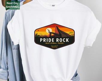 Lion King Disney T-Shirt Pride Rock National Park Shirt Disney Simba Shirt Disney Lion King Shirt Unisex Animal Kingdom Shirt Gift