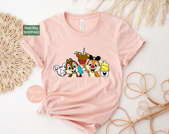 Chip n Dale shirt Disney character shirt Chip and Dale characters Chip n Dale snacks shirt funny Chip shirt funny Dale shirt