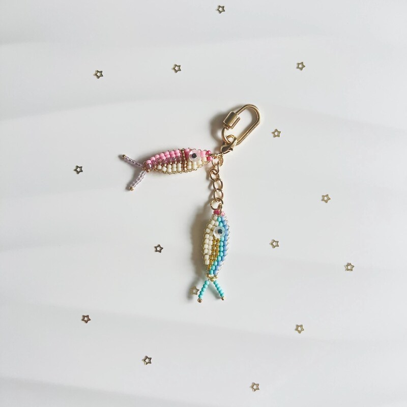 Fish Keychain - Etsy