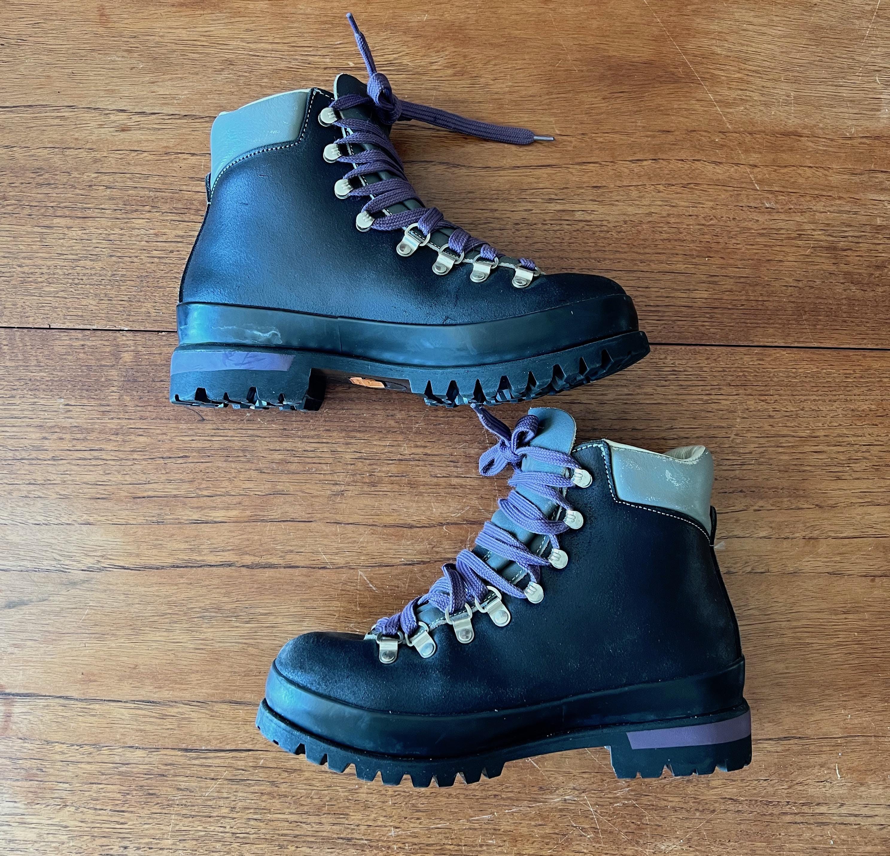 Raichle Swiss Made Mountaineering Trekking Boots Mens Size 11, Vibram Sole Raichle Hiking Boots: Vibram Soles, Swiss Made, Men main image 3
