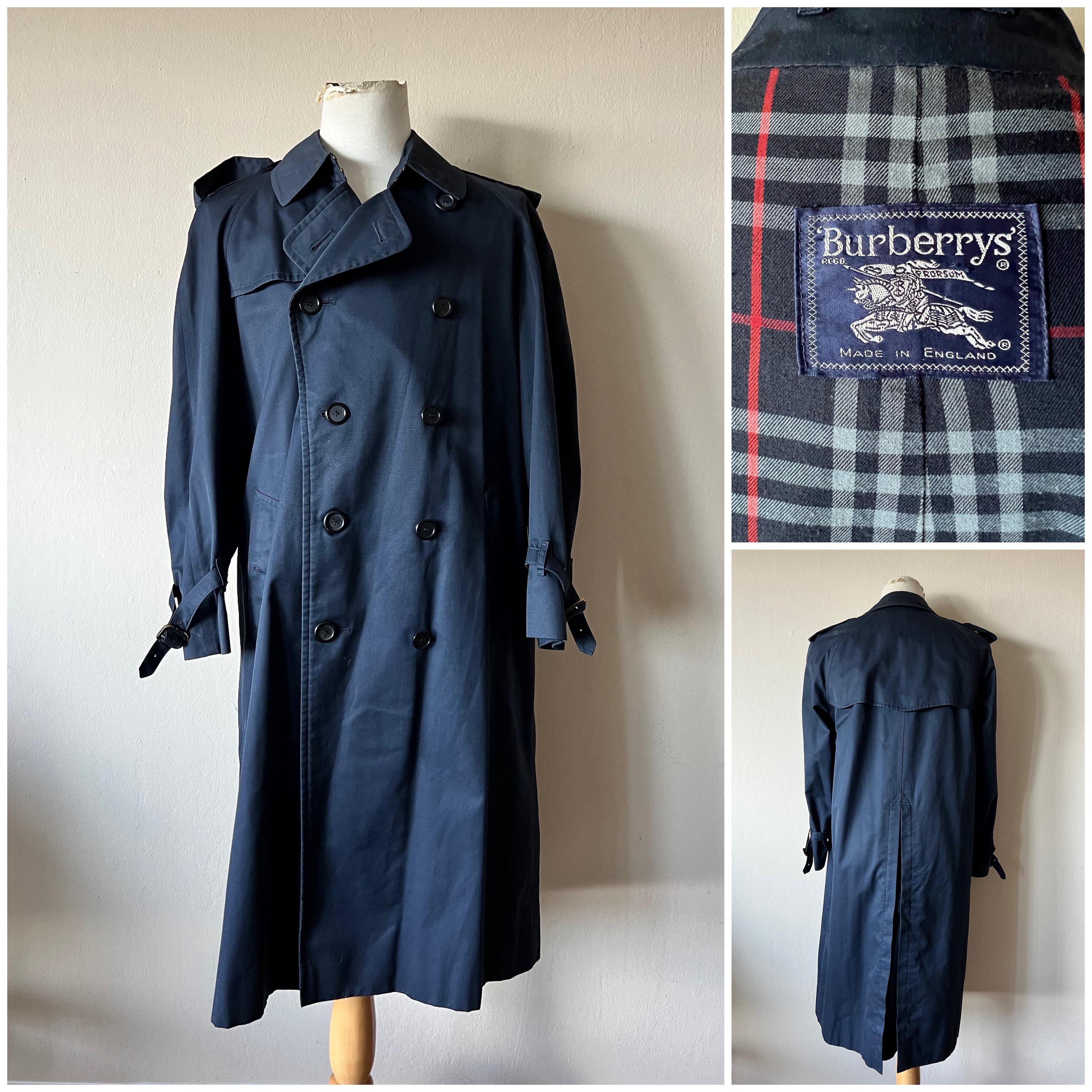 ジャケット・アウター vintage Burberry's trench coat db vintage Burberry's Trench Coat jacket Nova Check overcoat
