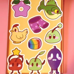 Stardew Valley Sticker Sheet