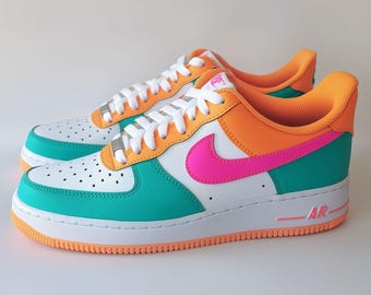 Nike Air Force 1 Custom Sneakers | Beach Crush II