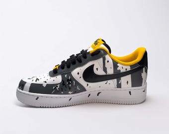 Nike Air Force 1 Custom Sneakers | Grime | Urban Camo