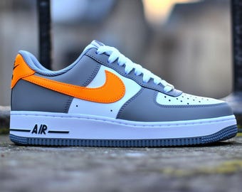 Nike Air Force 1 Custom Sneakers | Sunset Storm