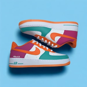Nike Air Kraft 1 benutzerdefinierte Turnschuhe | Beach Crush III
