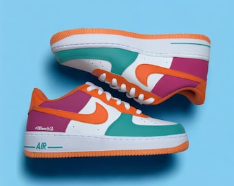 Nike Air Force 1 Custom Sneakers | Beach Crush III
