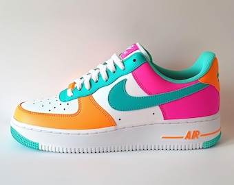 Nike Air Force 1 Custom Sneakers | Beach Crush I