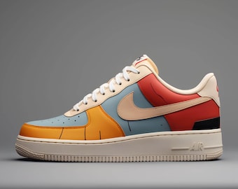 Nike Air Force 1 Custom Sneakers | Muted Vibes