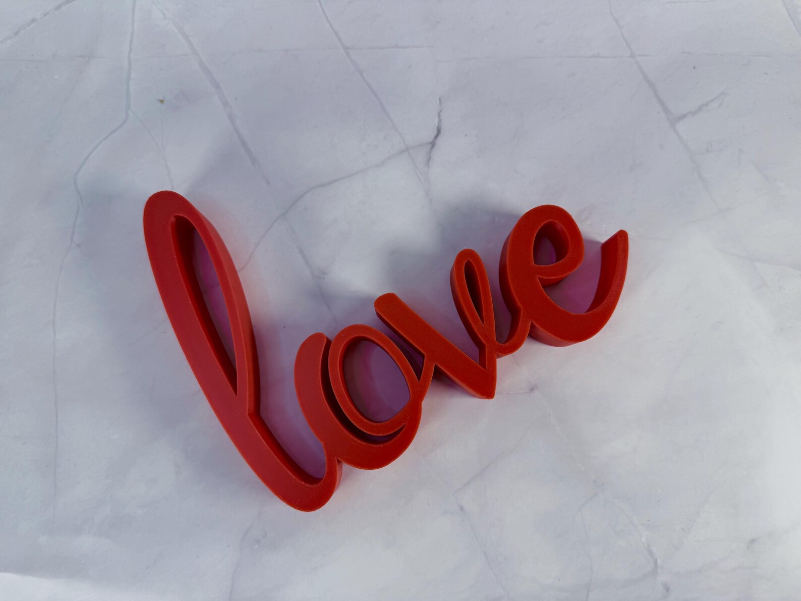 Script Love- Valentine Decor, Desk Sign, Shelf Decor - Etsy