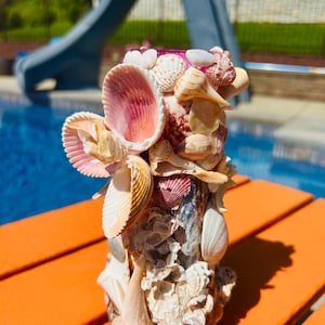 Flower shell vase