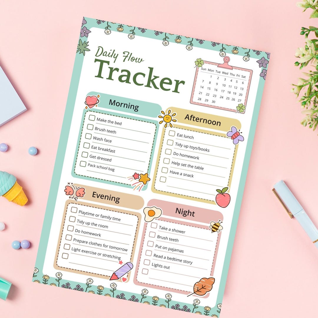Onenote Templates-work Life Balance Planner-daily Flow Tracker Template ...