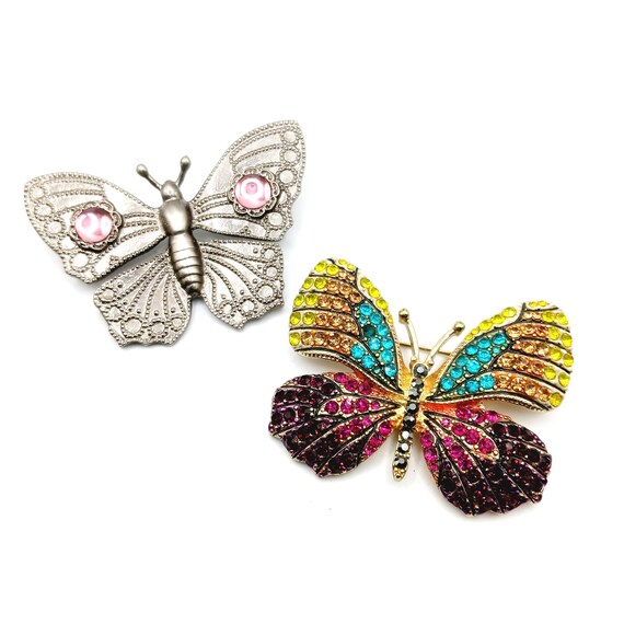 Butterfly Pins Vintage Napier New View
