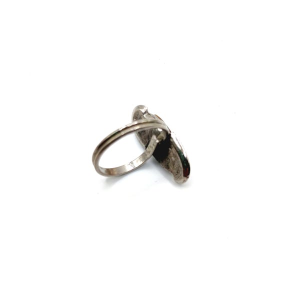 Adjustable Genuine Abalone Shell Ring - image 4
