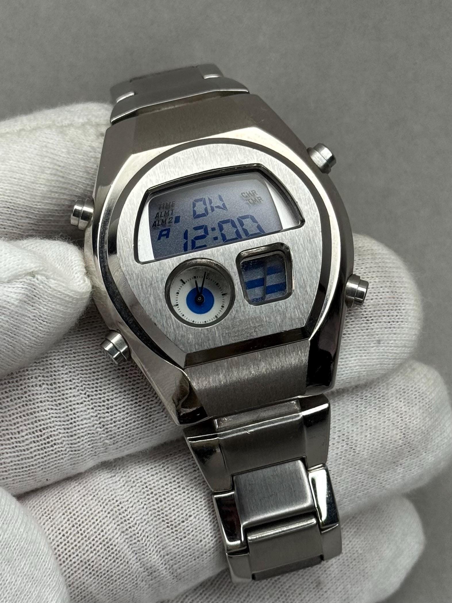 五十鈴工業  BC610-LA VINTAGE military gray Seizenn California Blue Vintage Men's Military Watch Fashion