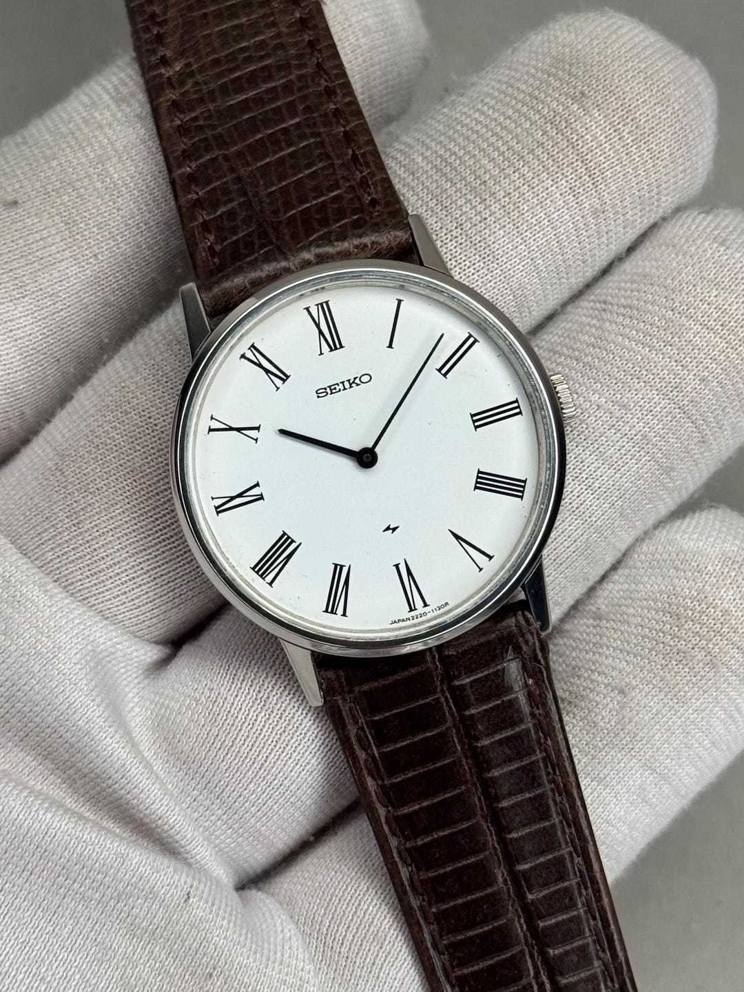 Vintage Seiko Chariot 2220-0430 | White Dial | Cal. 2220 | 1970s