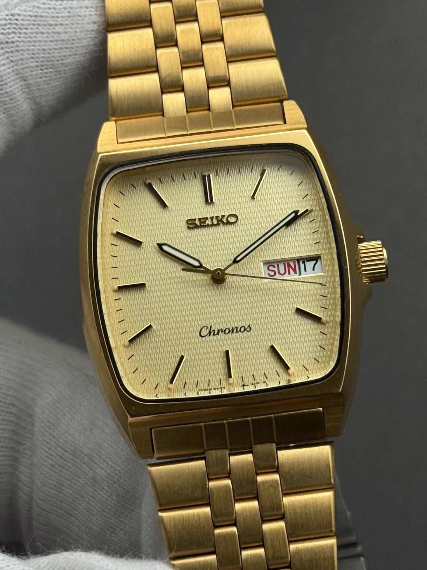Seiko square watch men - Etsy 日本
