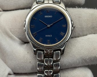 Vintage Seiko King Quartz Rare Snowflake Dial 5856-7040 Men's