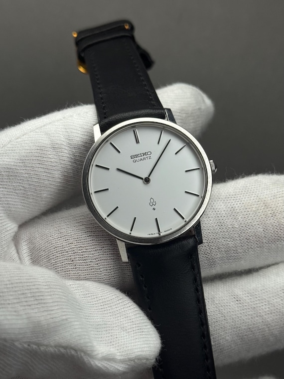 【希少/動作品】SEIKO シャリオ クォーツ 7820-5490 ホワイト Rare SEIKO Chariot 7820-9000 Quartz White Dial Formal Watch - Etsy