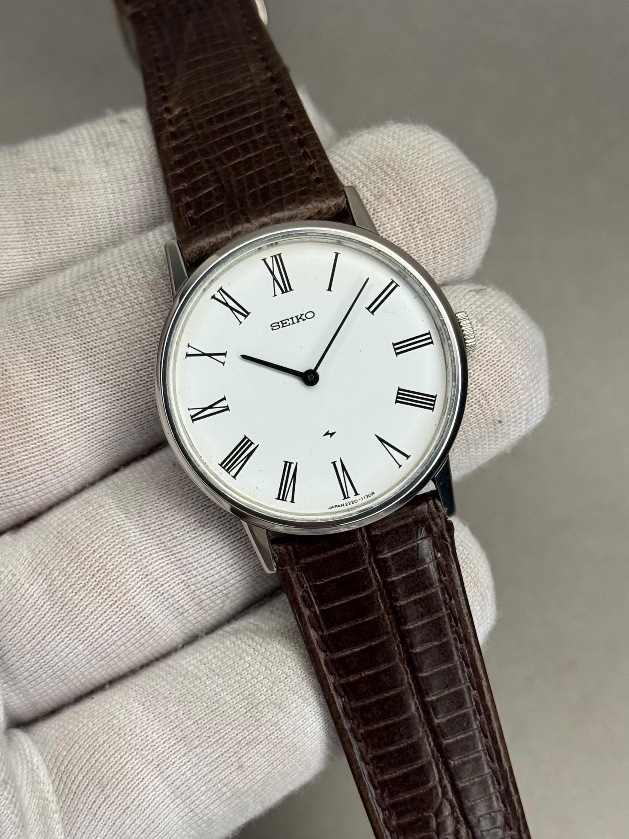 Vintage Seiko Chariot 2220-0430 | White Dial | Cal. 2220 | 1970s
