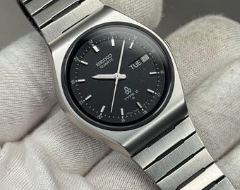 ヴィンテージ セイコー タイプII 7546-8090 クォーツ レールウェイ