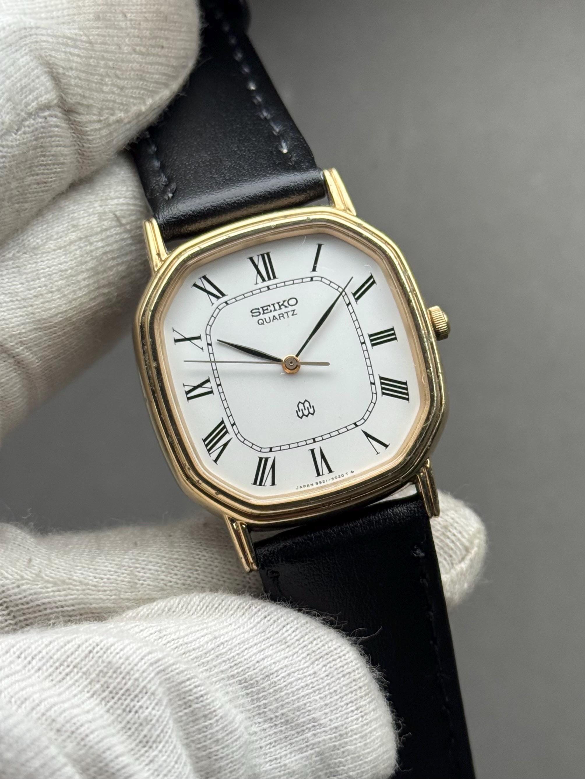 【新品電池】 SEIKO 9921-5010 ツインクォーツ オクタゴン セイコー ツインクォーツ 9921-5010 • 高精度 ゴールド タンク メンズ
