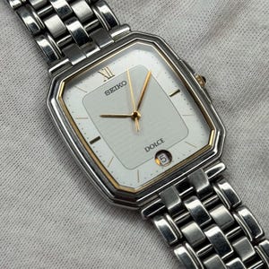 Vintage Seiko Spirit 8N41-5180 Tank Watch - 1995 Japan - Etsy