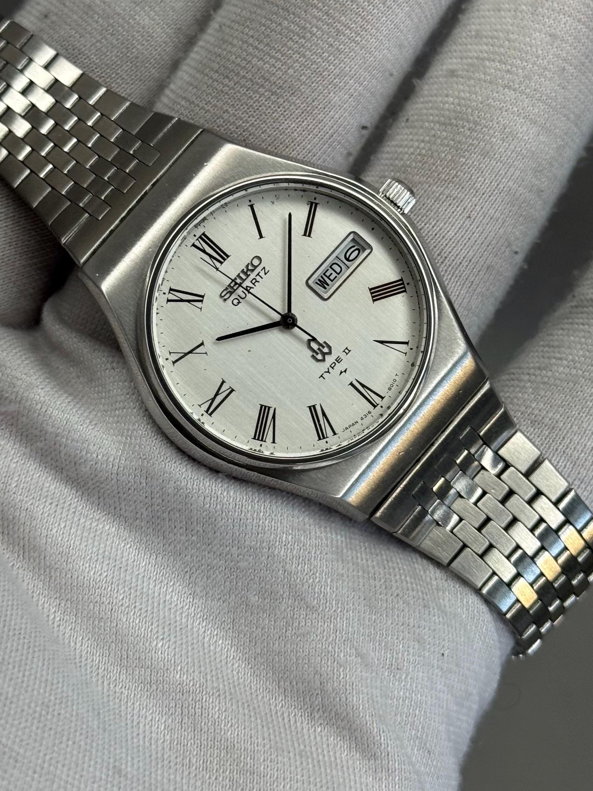 Seiko quartz type 2 - Etsy 日本