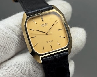 ヴィンテージ セイコー ドルチェ 5931-5300 – ゴールドタンク クォーツ