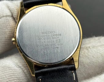 ヴィンテージ 1986年製 セイコー ドルチェ 7741-602A ゴールドトーン