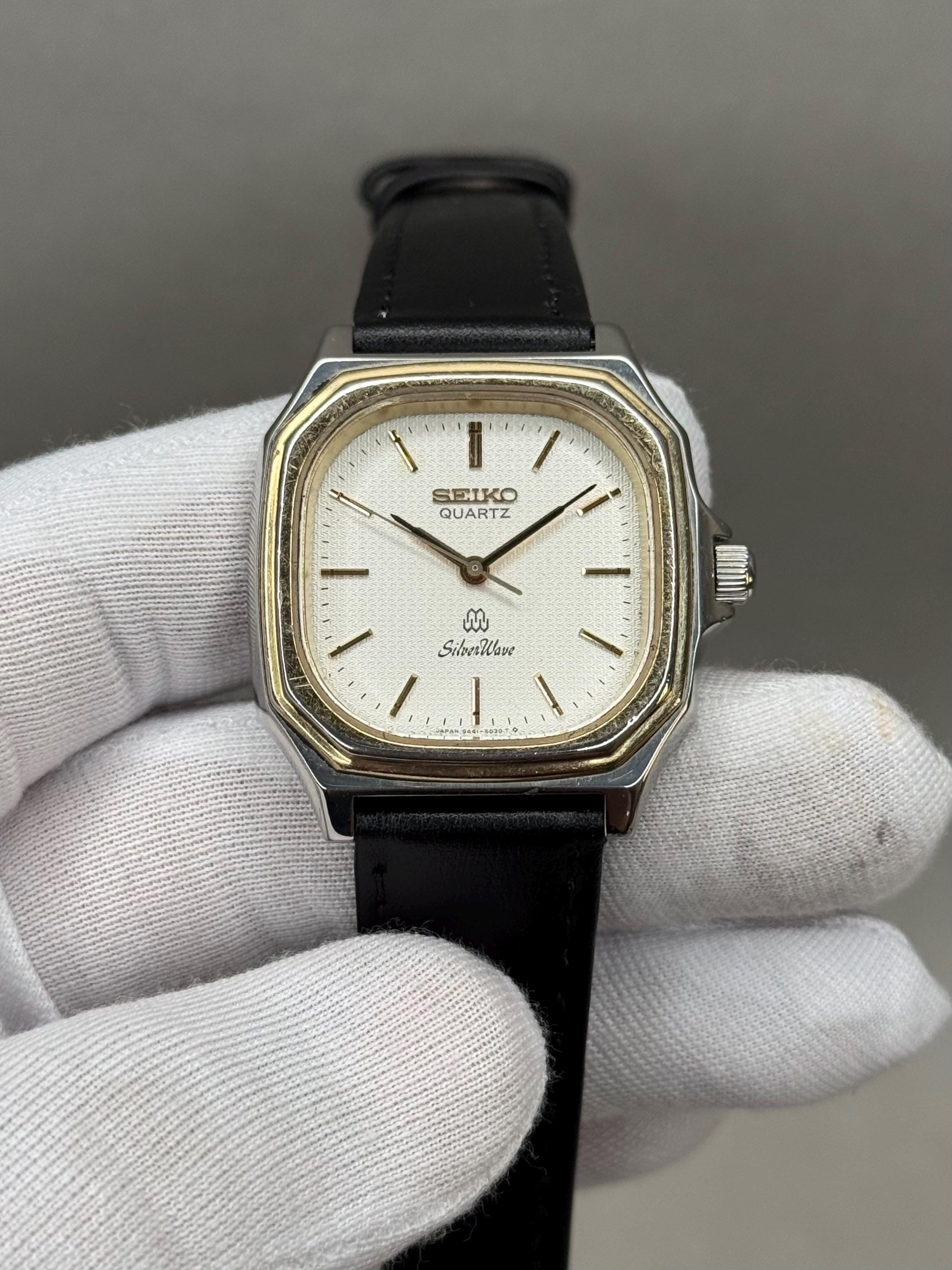 Rare SEIKO Silverwave 9441-5020 | Twin Quartz High-accuracy Men's