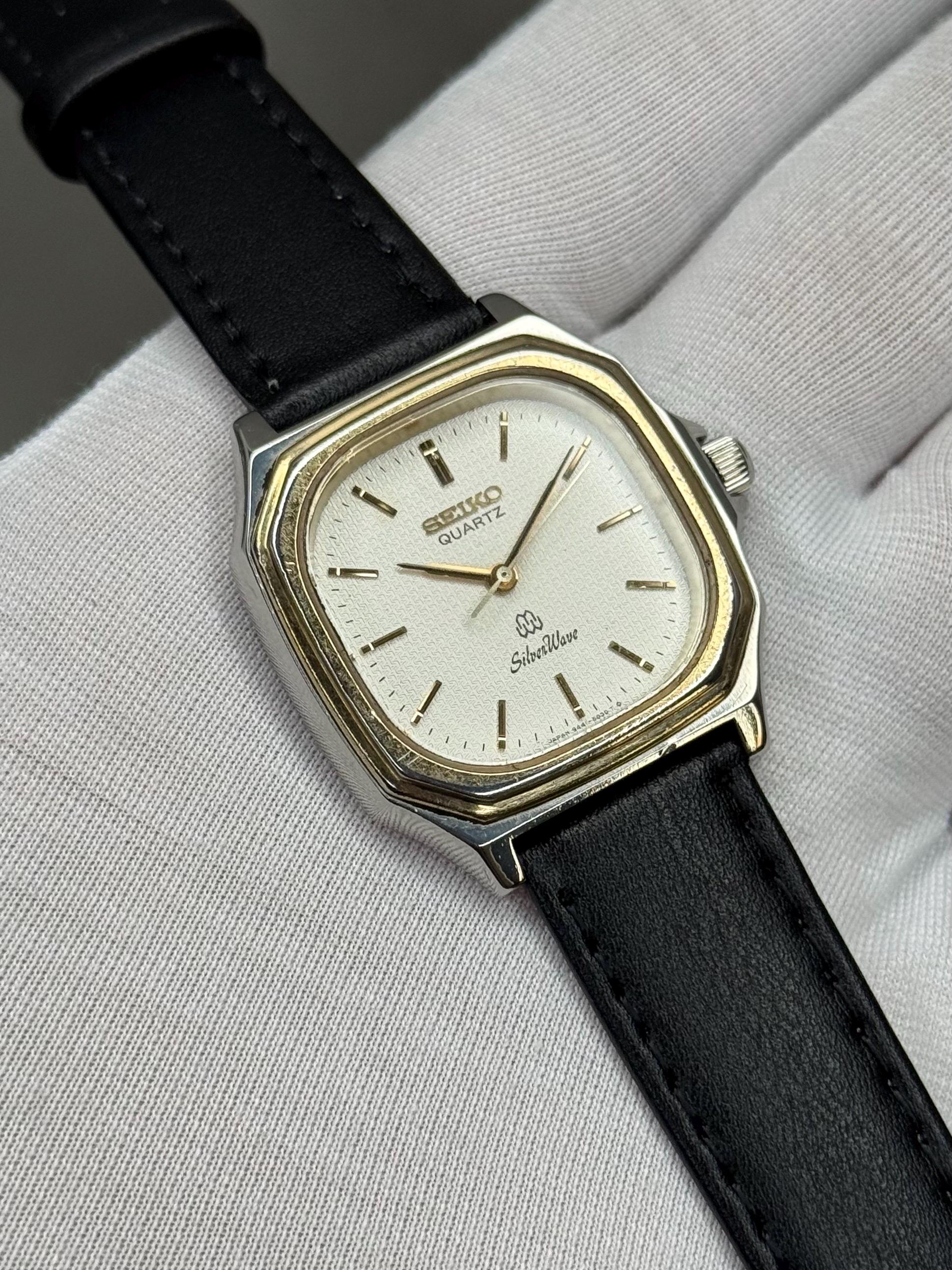 Rare SEIKO Silverwave 9441-5020 | Twin Quartz High-accuracy Men's