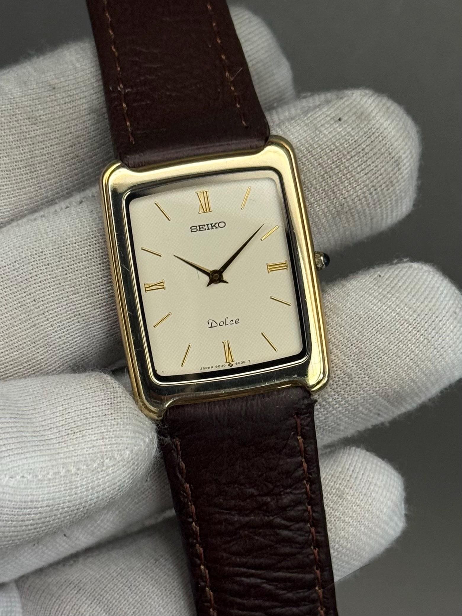 Seiko dolce tank watch - Etsy 日本