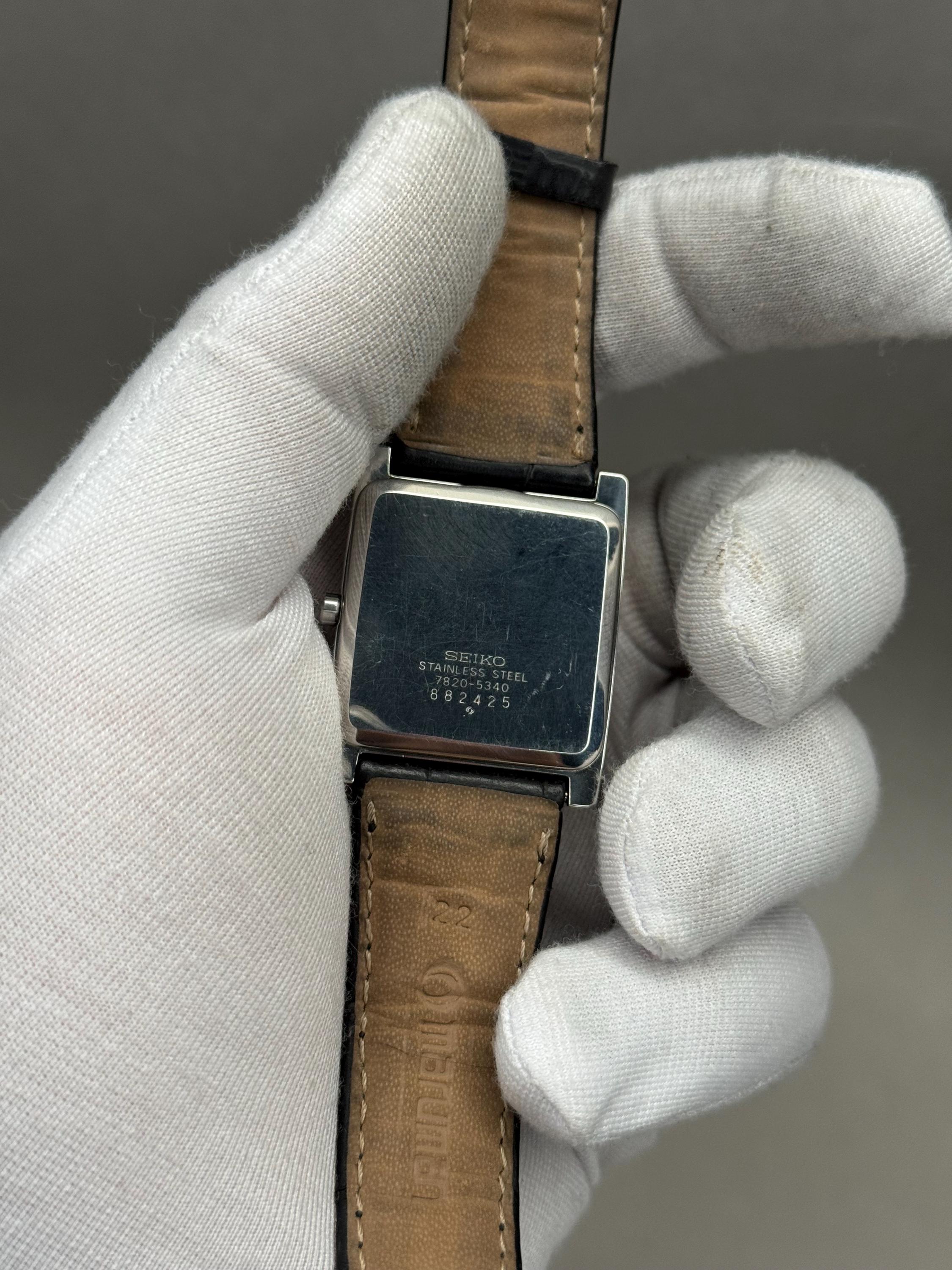 Vintage Seiko Quartz 7820-5340 | Japanese Dress Watch | Classic