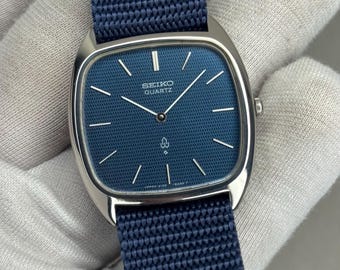 Vintage Seiko King Quartz Rare Snowflake Dial 5856-7040 Men's
