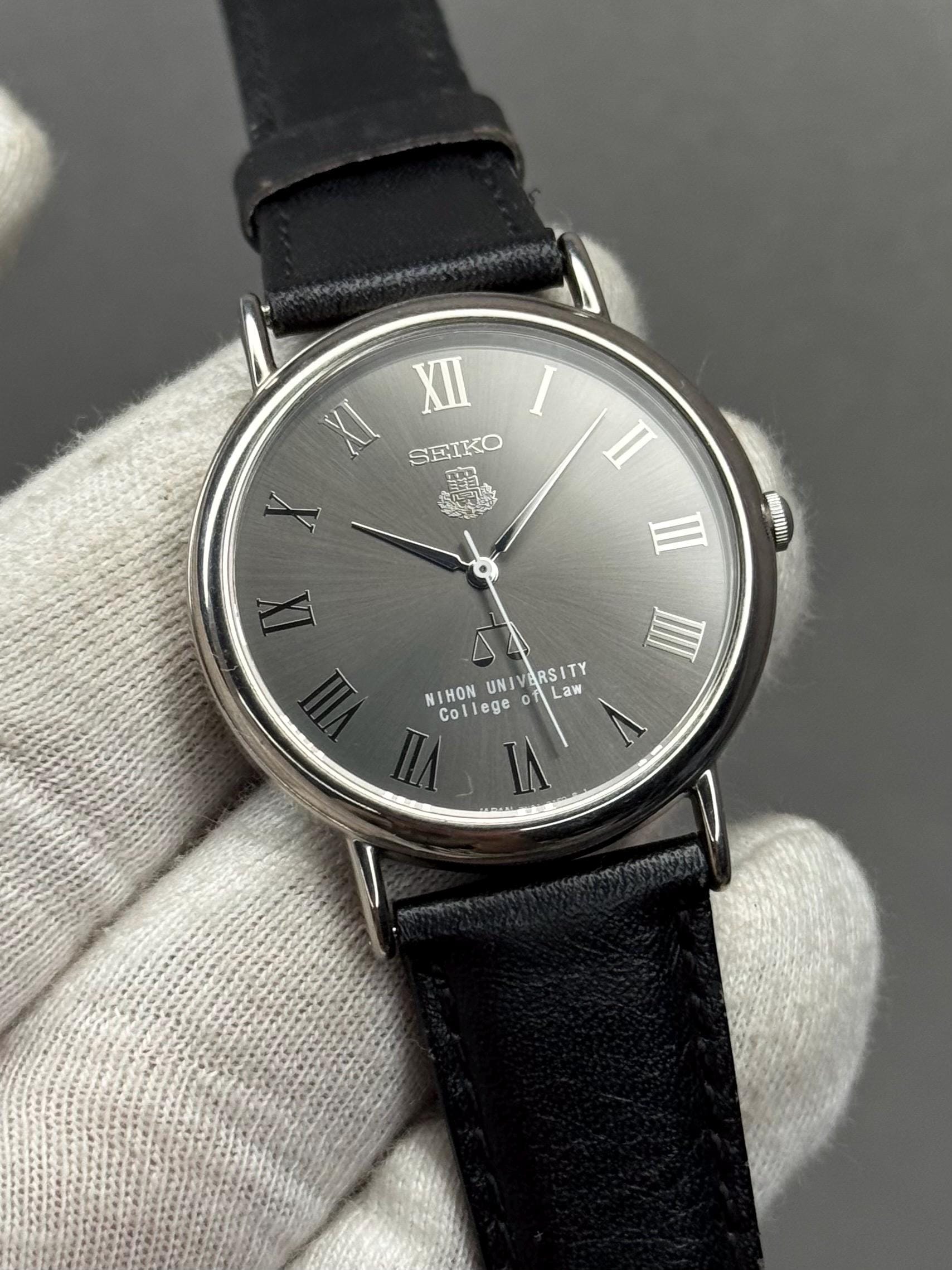 Rare Seiko Quartz 7N21-8A00 “nihon University College of Law