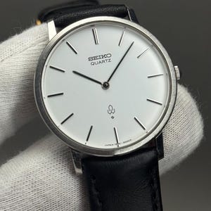 Rare SEIKO Chariot 7820-9000 Quartz White Dial Formal Watch - Etsy