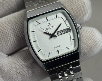 Rare Seiko Silverwave 8249-700B Classics Round Shape Black Dial
