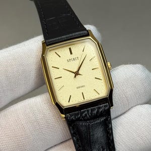 Seiko Spirit Tank - Etsy