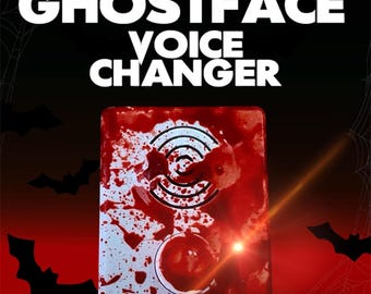 Scream | Ghostface sound box with 8 killer quotes *please read description fully*