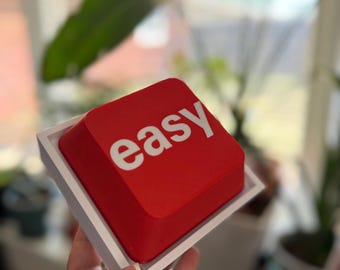 3D Printed Giant Fidget Clicker: Tactile Sensory Toy, Portable Desk Accessory