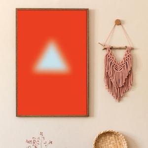 07_001_ Póster del Chakra Corona – Impresión de Arte Mural Sahasrara / Decoración Espiritual Boho / Impresión de Meditación y Energía Sanadora / Arte de Chakras para Sala de Yoga